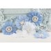 Prima - Louisa May Alcotts Collection - Fabric Flower Embellishments - Cornflower