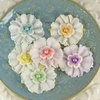 Prima - Angelous Collection - Fabric Flower Embellishments - Uriel, CLEARANCE