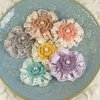 Prima - Angelous Collection - Fabric Flower Embellishments - Bethor, CLEARANCE