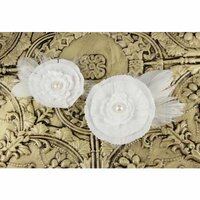 Prima - Magnolia Collection - Flower Embellishments - Audrey, CLEARANCE