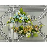 Prima - Mountain Lily Vine Collection - Flower Embellishments - Robins Egg