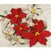 Prima - Holiday Celebration Collection - Flower Embellishments - Snowflake, CLEARANCE