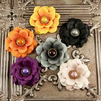 Prima - Autumn Harvest Collection - Flower Embellishments - Clove