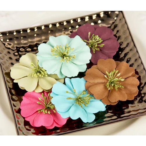 Prima - So Cute Collection - Flower Embellishments - Solid, CLEARANCE