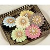 Prima - Jack and Jill Collection - Flower Embellishments - Solid, CLEARANCE