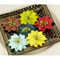 Prima - Road Trip Collection - Flower Embellishments - Solid, CLEARANCE