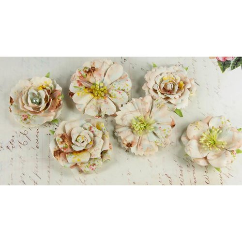 Prima - Orchard Mix Collection - Flower Embellishments - Sunglow, CLEARANCE