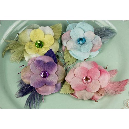Prima - Tuscany Collection - Flower Embellishments - Palace, CLEARANCE