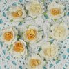 Prima - Cottage Blossoms Collection - Flower Embellishments - Canary, CLEARANCE