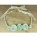Prima - Scrapbook Jewelry Collection - Jeweled Flower Necklaces - Malachite
