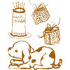 Prima - Celebrate Jack and Jill Collection - Clear Acrylic Stamps - Mix 8