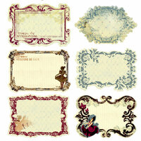Prima - Moulin Rouge Collection - Journaling Notecards in a Box