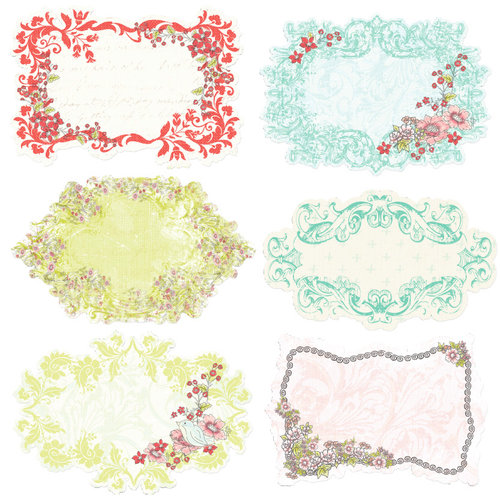 Prima - Sparkling Spring Collection - Journaling Notecards in a Box