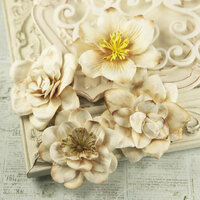 Prima - Eminence Collection - Flower Embellishments - Mix 4