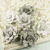 Prima - Arcadian Collection - Flower Embellishments - Weathered