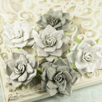 Prima - Arcadian Collection - Flower Embellishments - Weathered