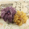 Prima - The Gatsby Collection - Fabric Flower Embellishments - Daisy