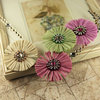 Prima - Raffia Collection - Flower Embellishments - Iris