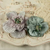 Prima - Heart Desire Collection - Fabric Flower Embellishments - Sea Star