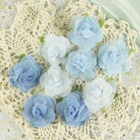 Prima - Champagne Rose Collection - Fabric Flower Embellishments - Chardonnay