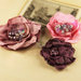 Prima - The Fitzgerald Collection - Fabric Flower Embellishments - Fairy Wing