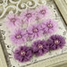 Prima - Delightful Collection - Fabric Flower Embellishments - Twilight