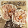Prima - Parfait Collection - Fabric Flower Embellishments - Coffee