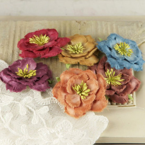 Prima - Softees Collection - Flower Embellishments - Mariella
