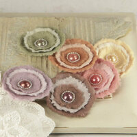 Prima - Softees Collection - Flower Embellishments - Bonnet