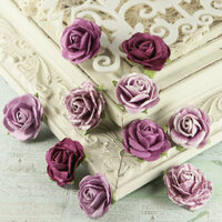 Prima - Floret Collection - Flower Embellishments - Mauve, CLEARANCE