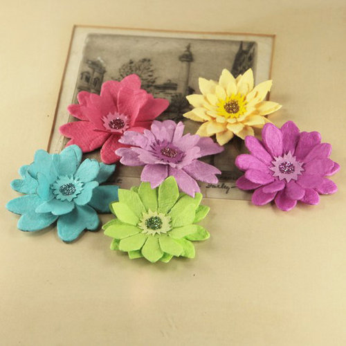 Prima - Dollhouse Collection - Flower Embellishments - Windy