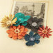 Prima - Dollhouse Collection - Flower Embellishments - Velvet
