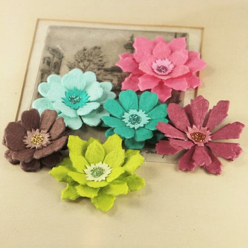 Prima - Dollhouse Collection - Flower Embellishments - Tuesday, CLEARANCE