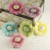 Prima - Trinket Collection - Fabric Flower Embellishments - Sweet Fairy