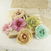 Prima - Whisper Collection - Fabric Flower Embellishments - Melody