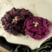 Prima - Dechire Collection - Fabric Flower Embellishments - Mystique