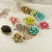 Prima - Sugar Blooms Collection - Flower Embellishments - Sparkling Spring, CLEARANCE