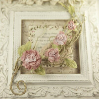 Prima - Summer Carnation 2 Collection - Flower Embellishments - Pinck