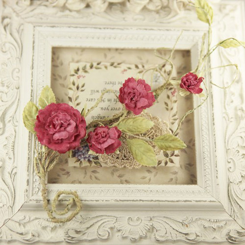 Prima - Summer Carnation 2 Collection - Flower Embellishments - Rosette