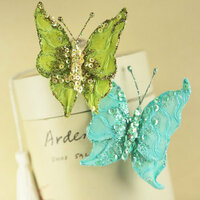 Prima - Butterfly Kiss Collection - Butterfly Embellishments - Madeline