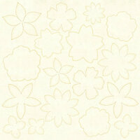 Prima - Mistable Collection - 12 x 12 Canvas Sheet - Floral Mix 3, CLEARANCE
