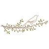 Prima - Say It In Crystals Collection - Self Adhesive Jewel Art - Bling - Branches with Bird - Brown