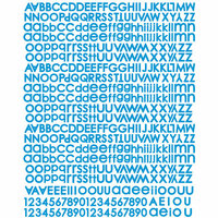 Prima - Londonerry Collection - Textured Stickers - Alphabet