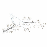 Prima - Say It In Crystals Collection - Self Adhesive Jewel Art - Bling - Bird Branch 2