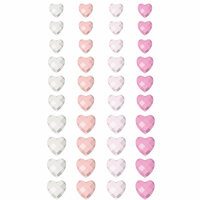 Prima - Say It In Crystals Collection - Self Adhesive Jewel Art - Bling - Crystals Hearts - Mix 3
