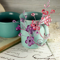 Prima - Crystal Palace Collection - Vine Embellishments - Hyacinth
