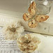Prima - Meredith Collection - Fabric Butterfly and Flower Embellishments - Mer