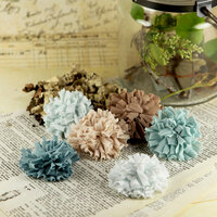 Prima - Powder Puffs Collection - Fabric Flower Embellishments - Marie