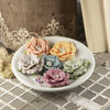 Prima - Solitaire Collection - Fabric Flower Embellishments - Pure White