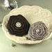 Prima - Coiled Pearls Collection - Fabric Flower Embellishments - Victoria